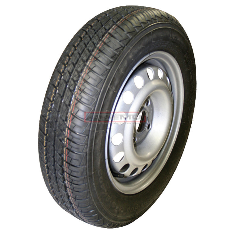 Komplettrad für PKW-Anhänger, 175/70 R13 86N, 4-Loch