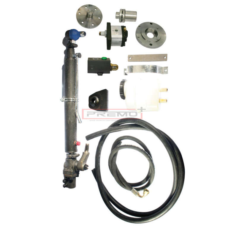 Nachrüstsatz auf hydraulische Lenkung