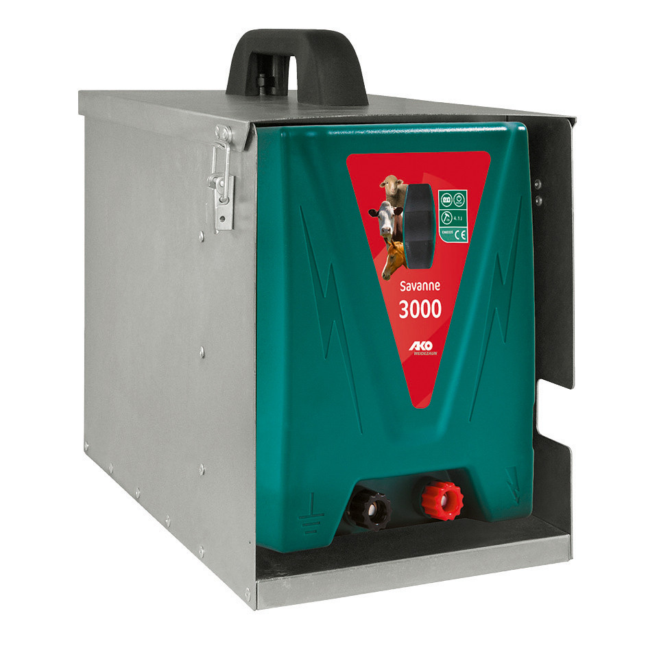 AKO 12 V Akkugerät Savanne 3000 inkl. Metallbox