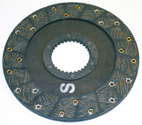 Bremsscheibe Deutz ø 228 mm, 32 Zähne genietet