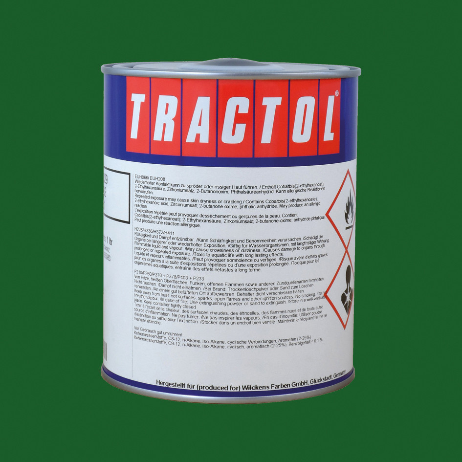 Tractol Lack Güldner frischgrün, 1 Liter
